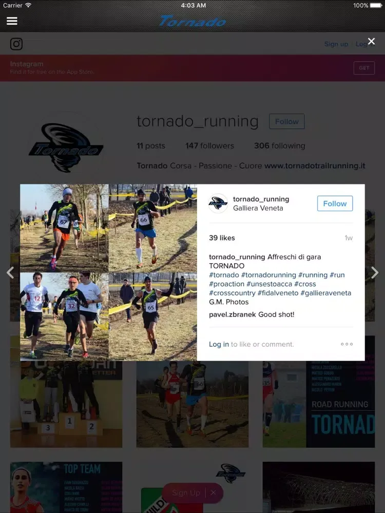 Tornado iPad  스크린샷