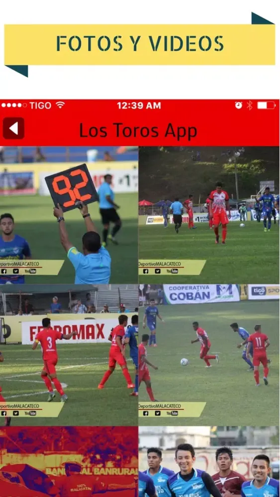 Los Toros del Malacateco - Fútbol de Guatemala স্ক্রিনশট
