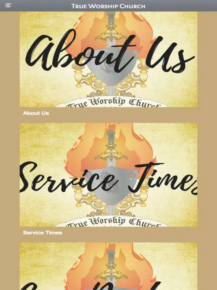 تصاویر True Worship Church iPad 