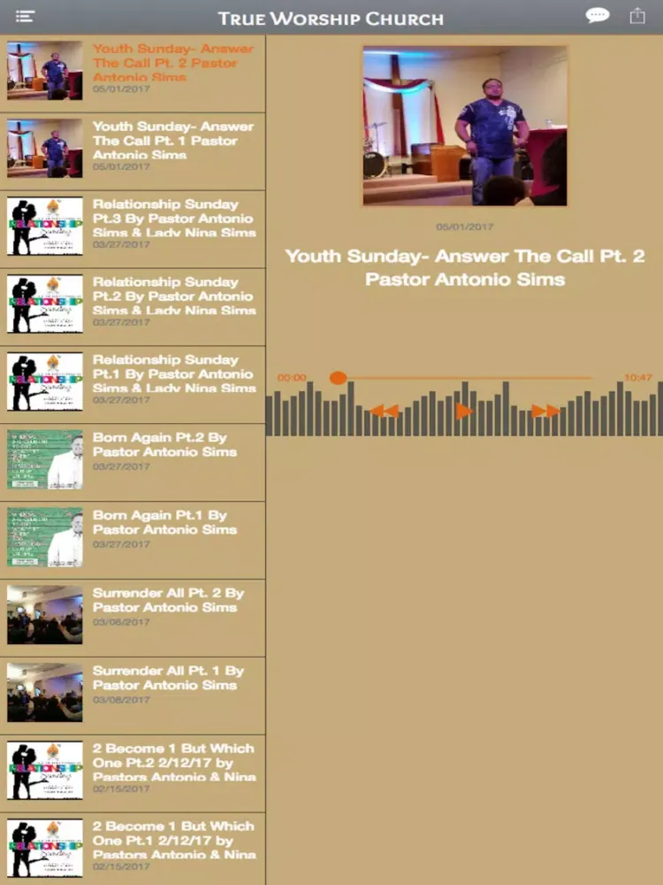 تصاویر True Worship Church iPad 