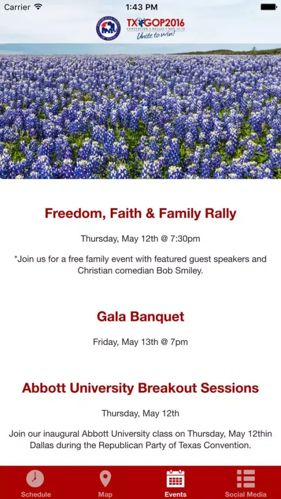 2016 Texas State Republican Convention應用截圖