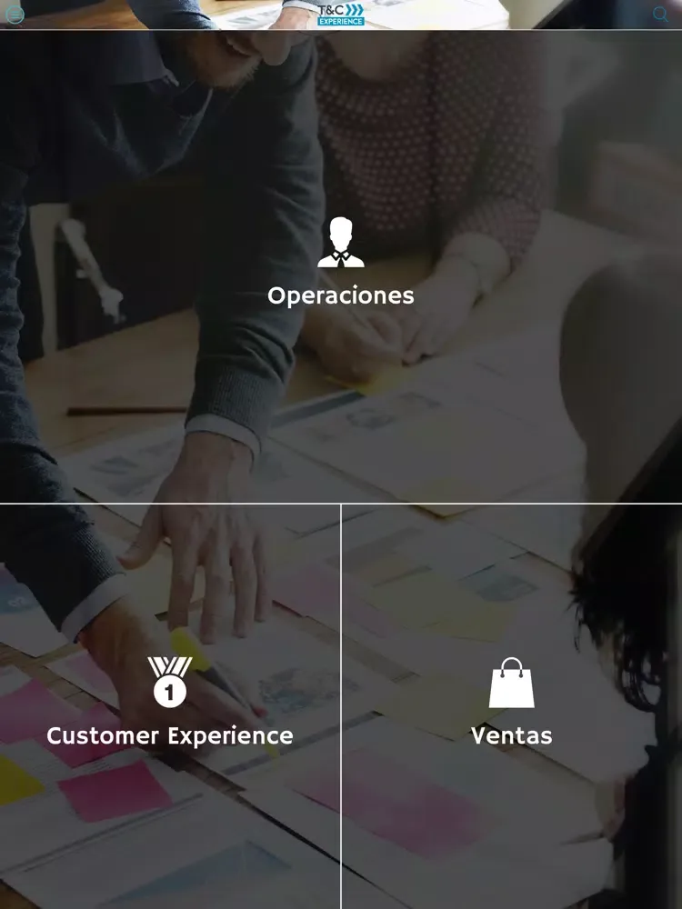 تصاویر T&C Experiences iPad 