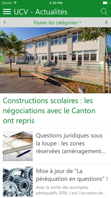 Captures d'écran de UCV