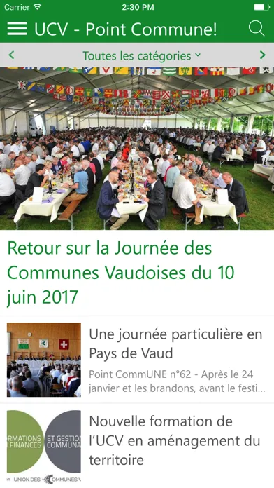Captures d'écran de UCV