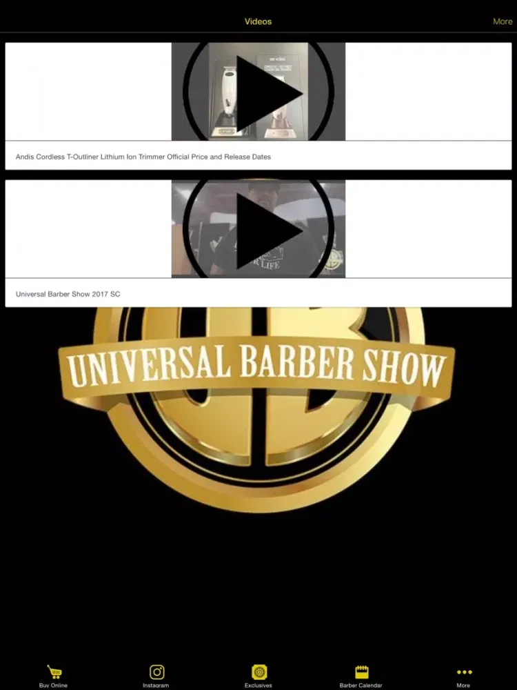 تصاویر Universal Barber iPad 
