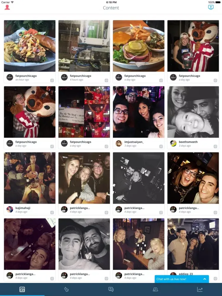 Zrzuty ekranu UPshow Manager iPad 