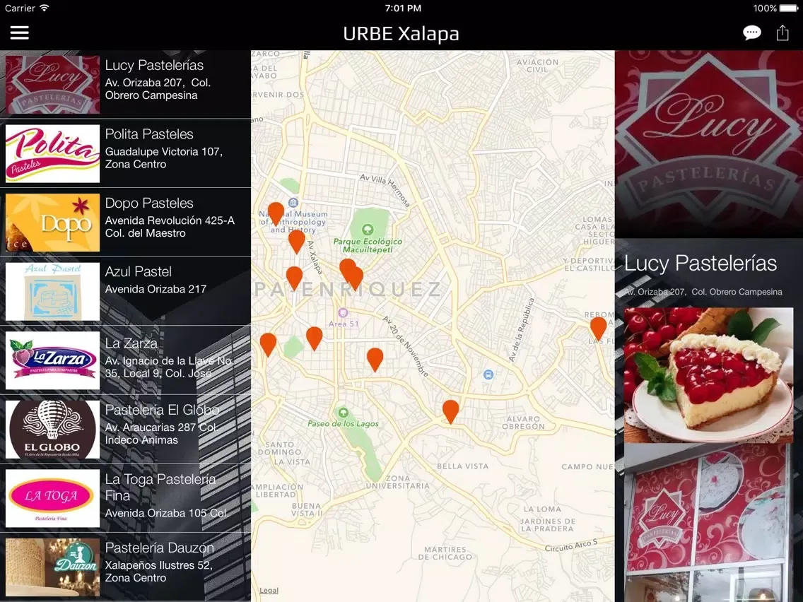 Urbe Xalapa iPad  স্ক্রিনশট