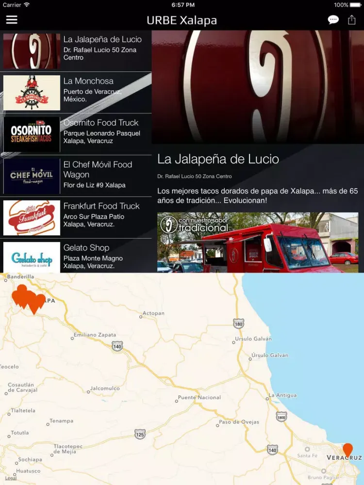 Urbe Xalapa iPad  স্ক্রিনশট