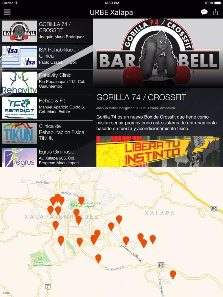 Urbe Xalapa iPad  স্ক্রিনশট