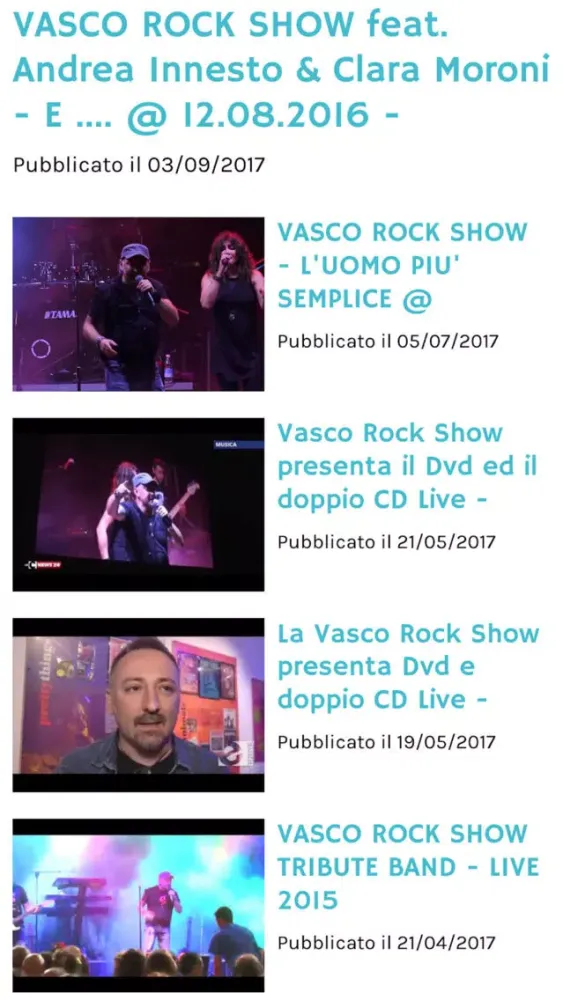 Vasco Rock Show スクリーンショット