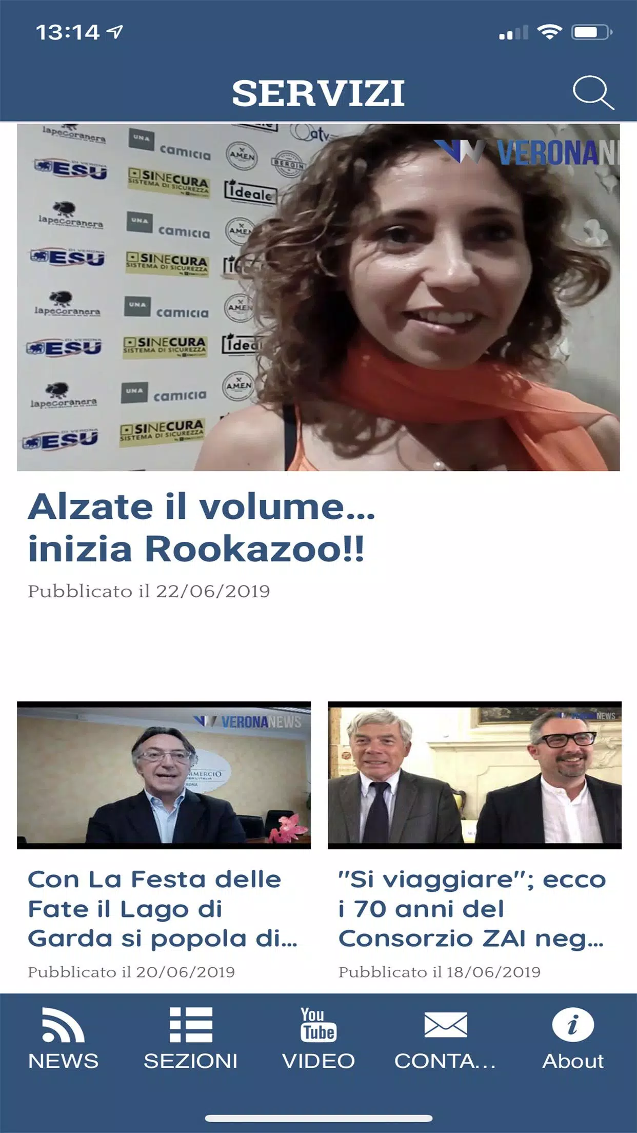 Verona News Screenshots