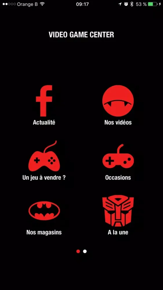 VideoGameCenter سکرین شاٹس