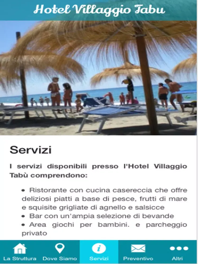 تصاویر Hotel Villaggio Tabù iPad 