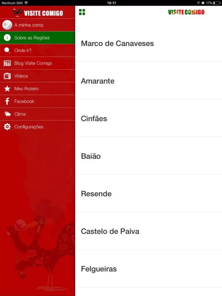 Captures d'écran de Visite Comigo iPad 