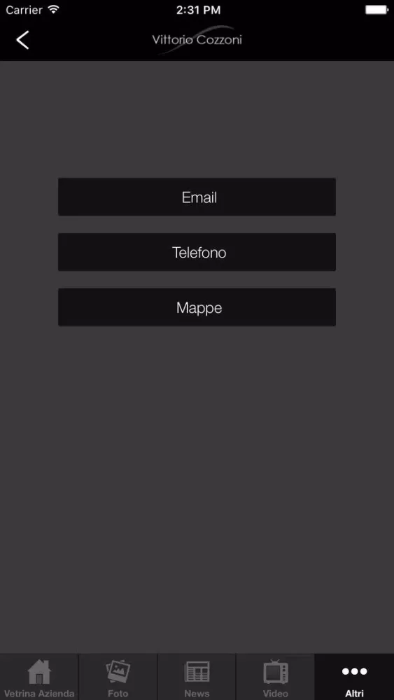 Vittorio Cozzoni consulenza web marketing Screenshots