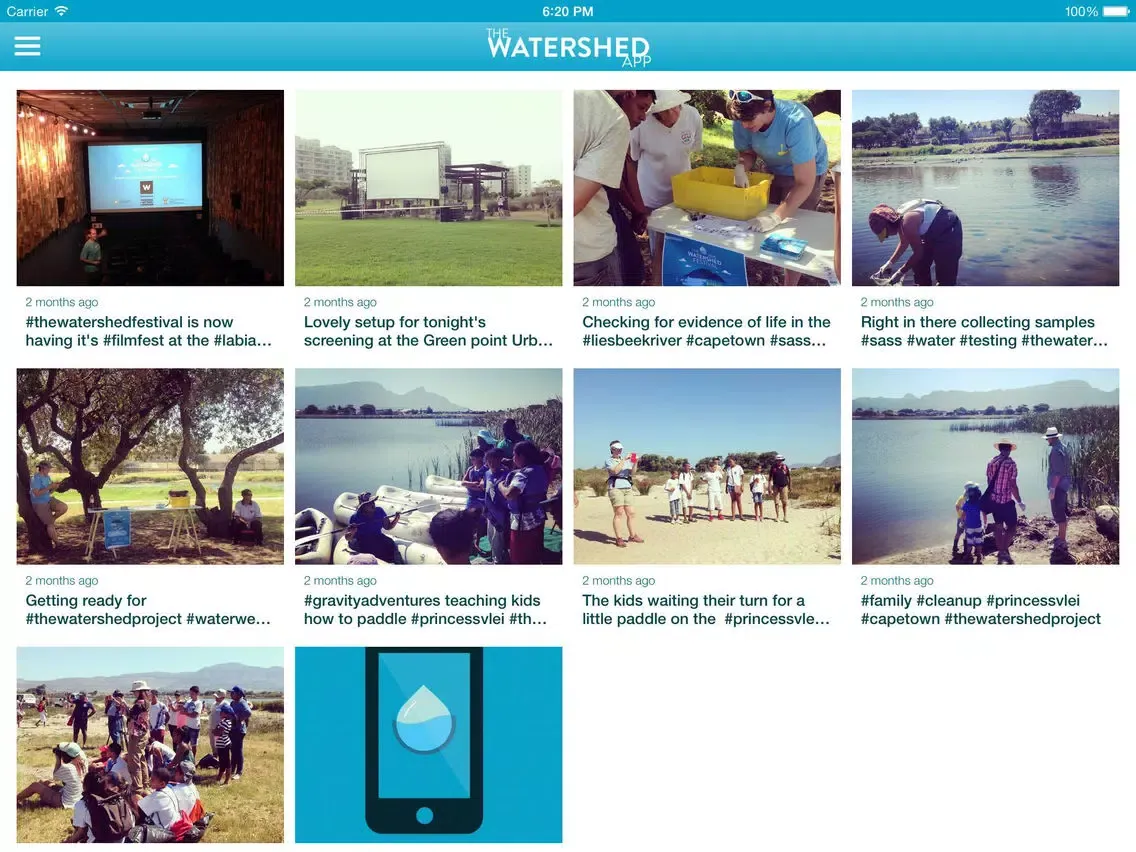 The Watershed App iPad 应用截图