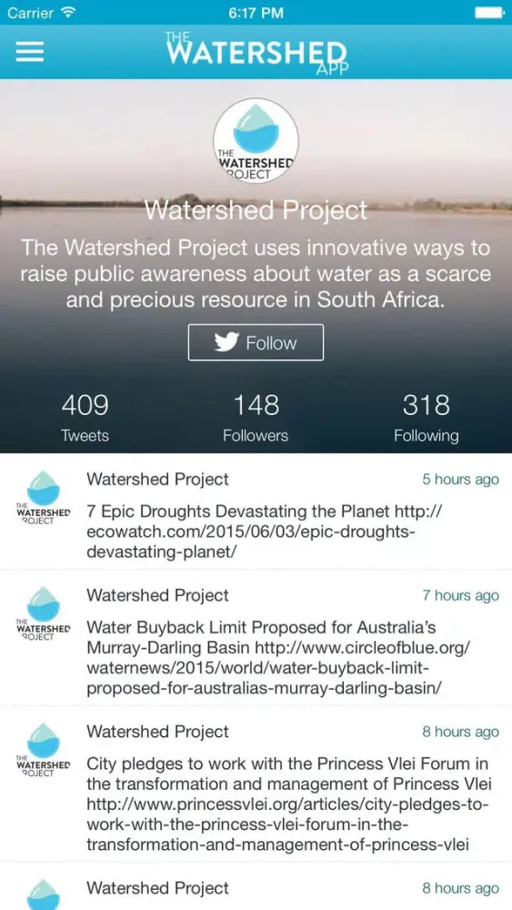 The Watershed App应用截图