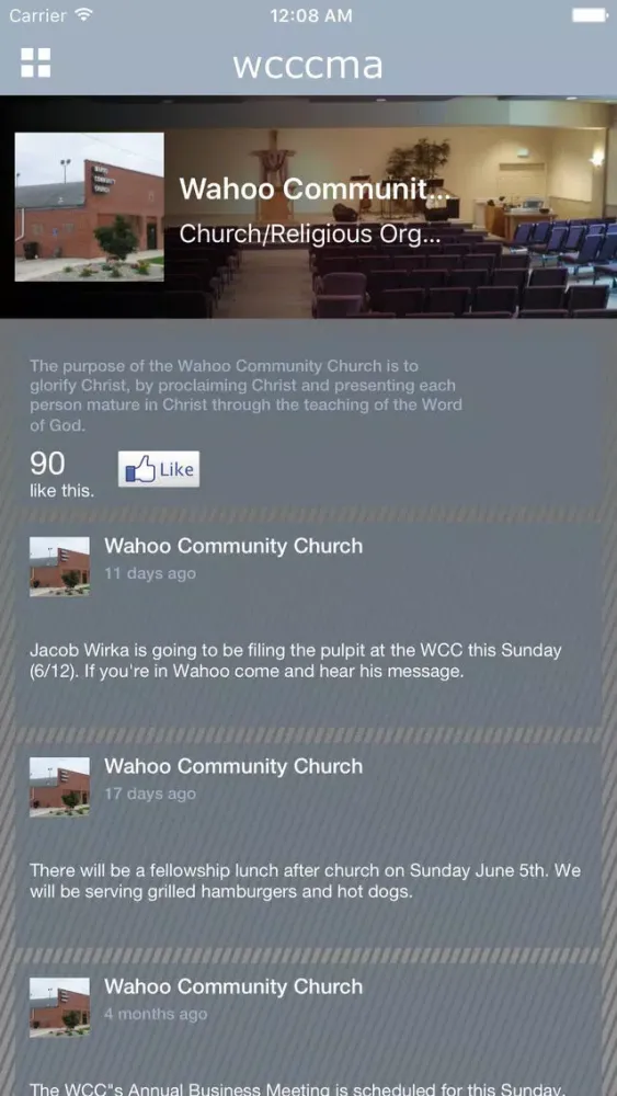 Captures d'écran de WCC CMA