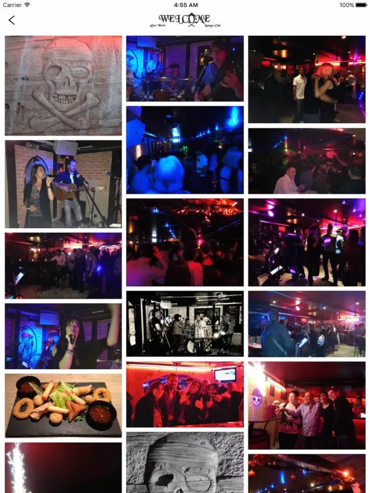 welcome bar iPad 应用截图