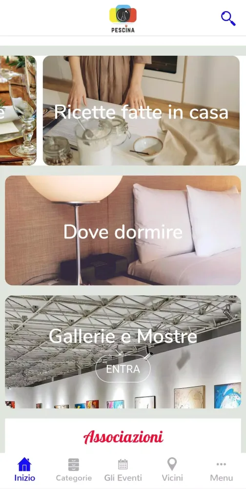 Screenshot di Pescina Welcome