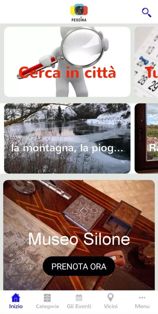 Screenshot di Pescina Welcome