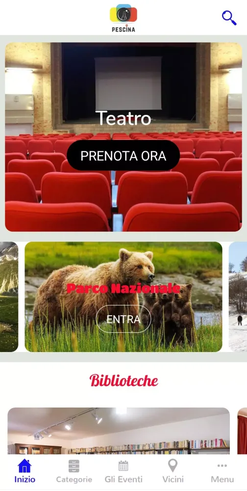 Screenshot di Pescina Welcome