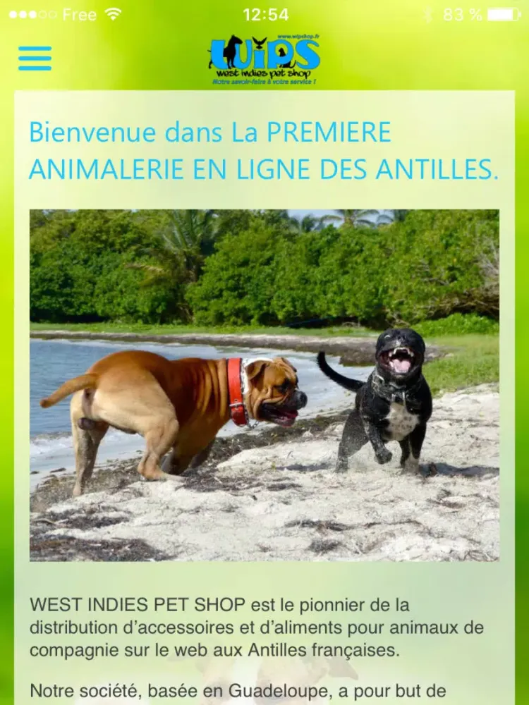 Capturas de tela do WEST INDIES PETSHOP (WIPS) iPad 