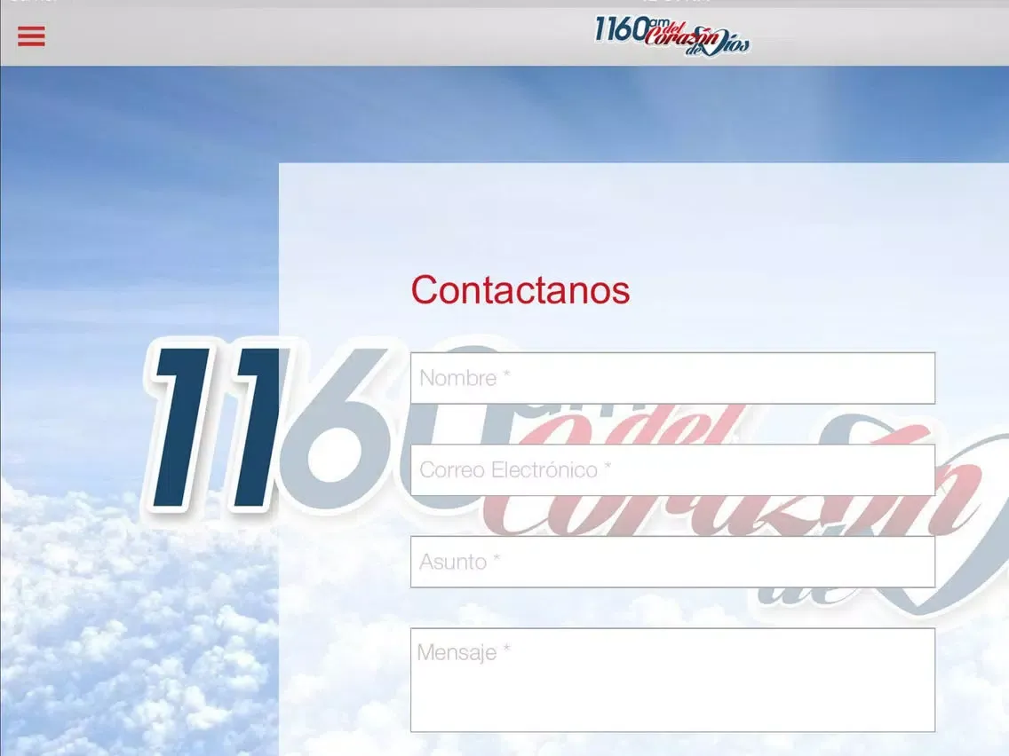 Capturas de tela do WIWA 1160 AM iPad 