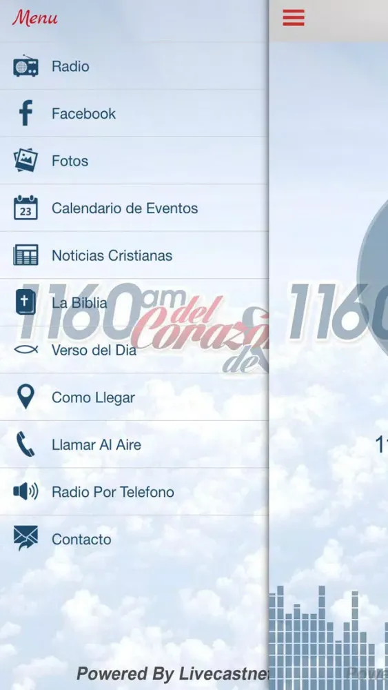Capturas de tela do WIWA 1160 AM