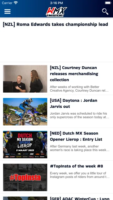 WMX Inside Screenshots