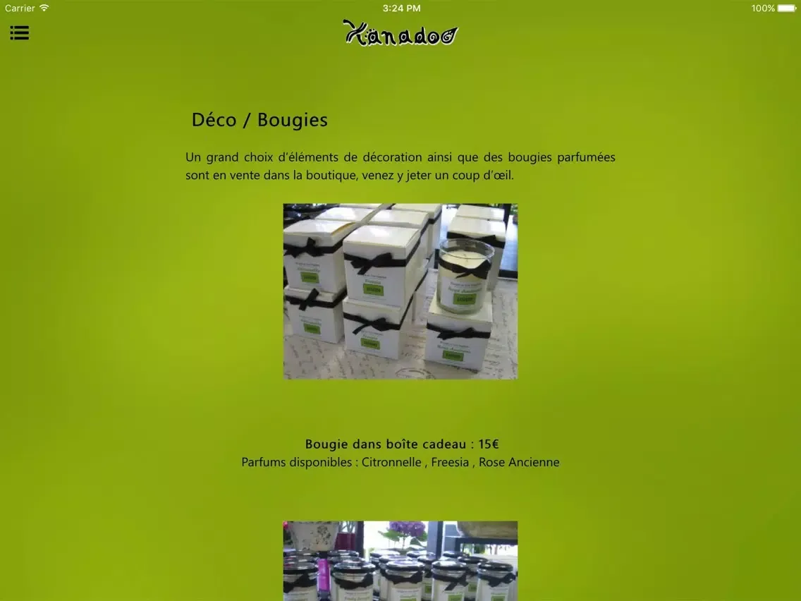 XANADOO iPad  スクリーンショット