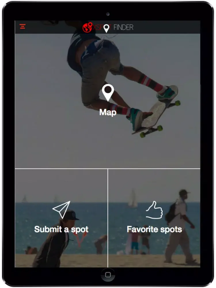 Capturas de pantalla de Xspot finder iPad 
