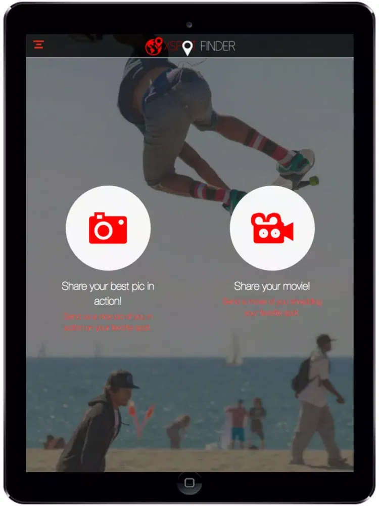 Capturas de pantalla de Xspot finder iPad 