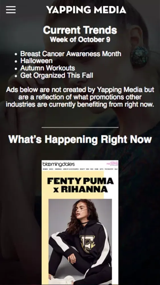 Скриншоты Yapping Media