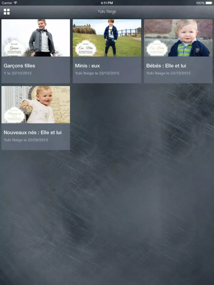 YUKI NEIGE iPad  Screenshots