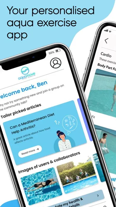Aqua Move سکرین شاٹس
