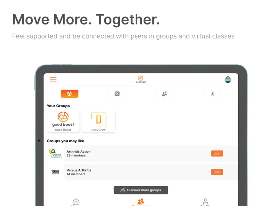 Good Boost - Move Together iPad  Ekran Görüntüleri