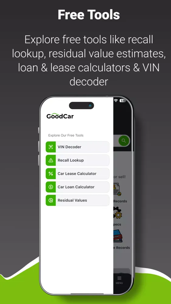 GOODCAR - VIN & Plate Lookups Screenshots