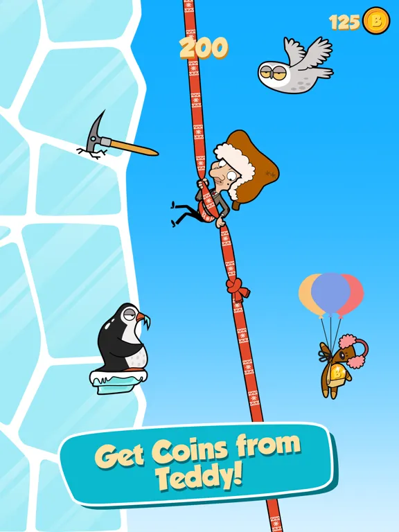 Capturas de tela do Mr Bean - Risky Ropes iPad 