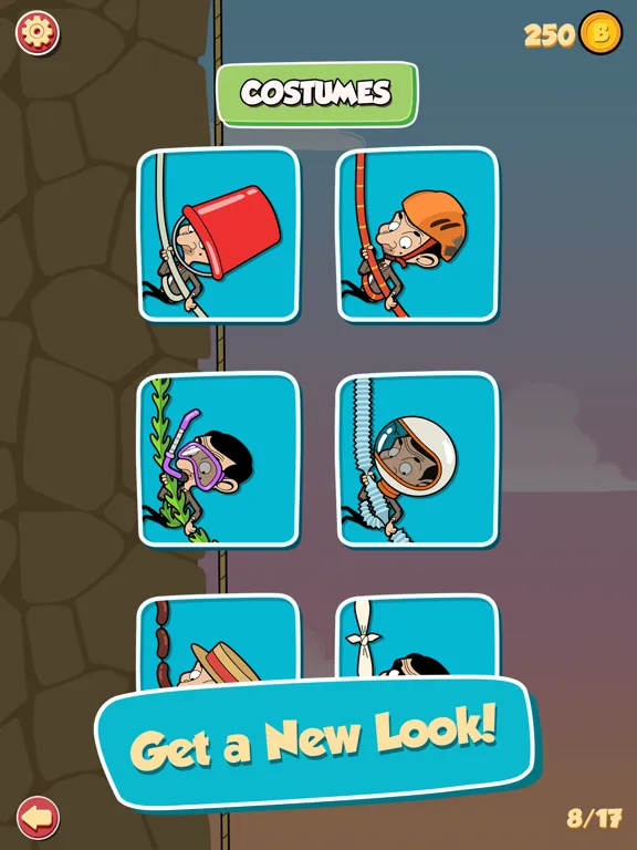 Capturas de tela do Mr Bean - Risky Ropes iPad 