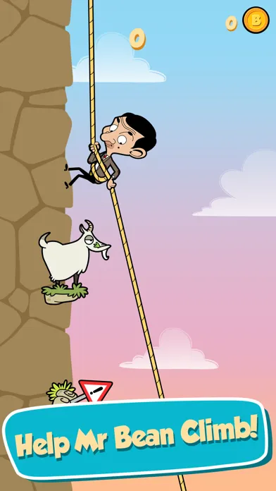 Capturas de tela do Mr Bean - Risky Ropes