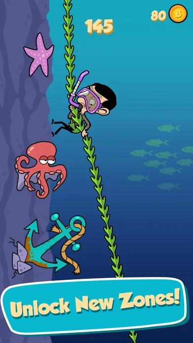 Capturas de tela do Mr Bean - Risky Ropes