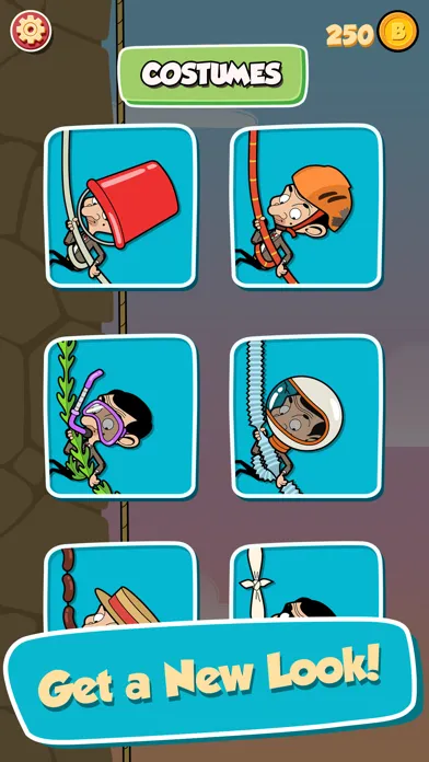 Capturas de tela do Mr Bean - Risky Ropes