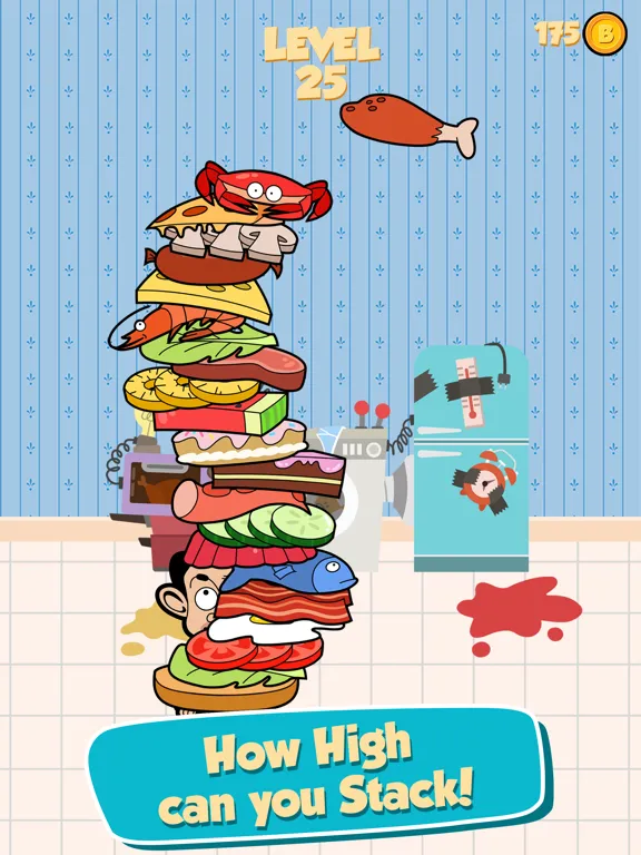 Mr Bean - Sandwich Stack iPad 应用截图
