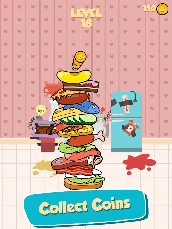 Mr Bean - Sandwich Stack iPad 应用截图