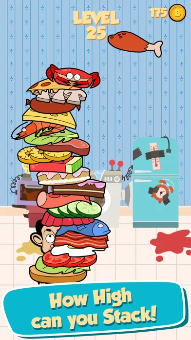 Mr Bean - Sandwich Stack应用截图