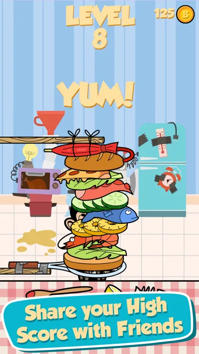 Mr Bean - Sandwich Stack应用截图