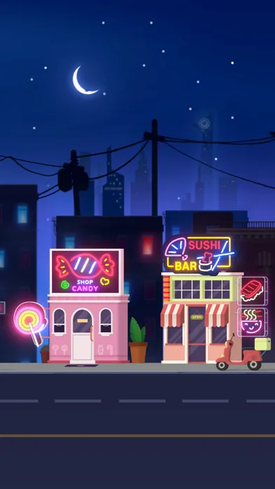Скриншоты My Neon City - Healing game