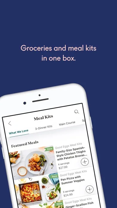 Capturas de pantalla de Good Eggs - Grocery Delivery
