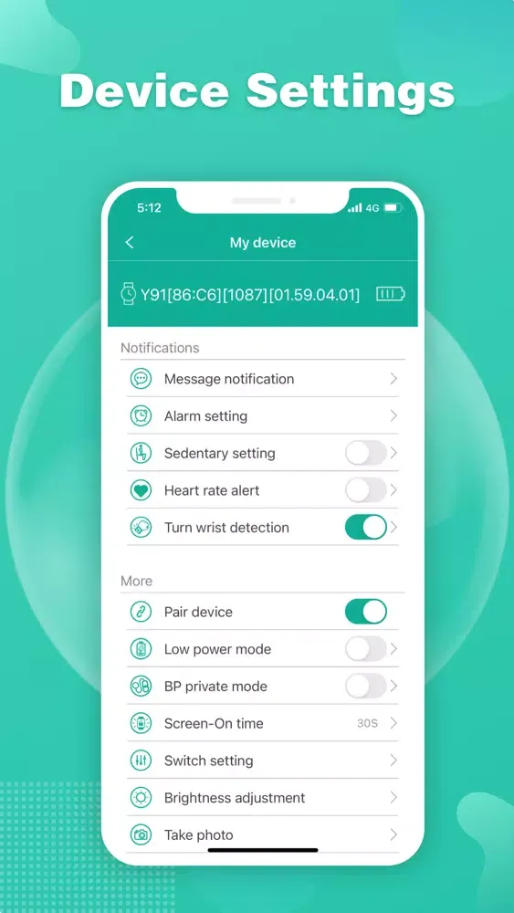 GOO Health Watch Screenshots